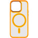 Чехол TPU Iris with Magnetic safe для Apple iPhone 14 Pro (6.1") (Оранжевый)