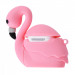 Фото Силиконовый футляр Pink Flamingo для наушников AirPods 1/2 (Flamingo) в магазине vchehle.ua