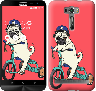 

Чохол Мопс на велосипеді на Asus ZenFone 2 Laser ZE601KL 642864