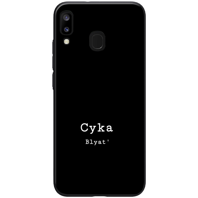 

TPU+PC чехол ForFun для Samsung Galaxy A20 A205F (СВ / Черный) 748286
