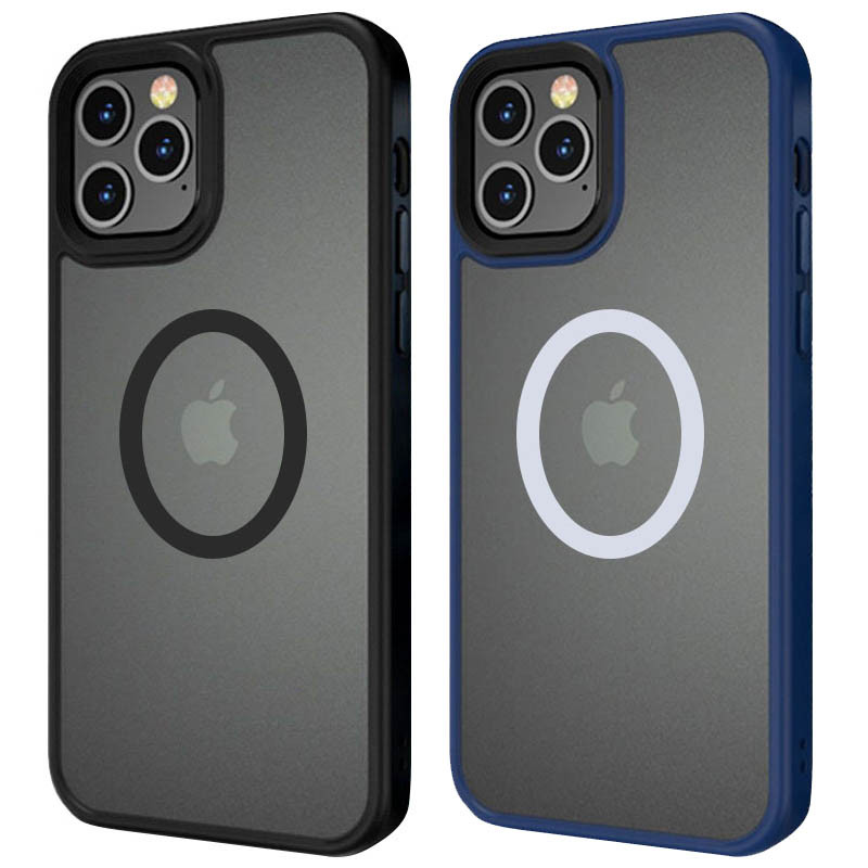 TPU+PC чохол Metal Buttons with Magnetic Safe на Apple iPhone 13 Pro (6.1")