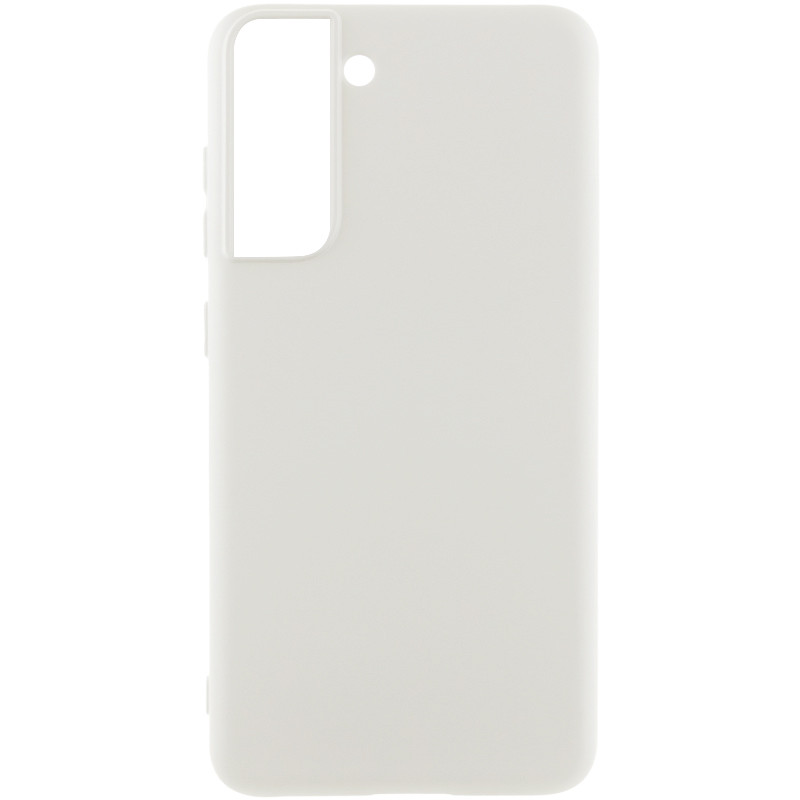 Чохол Silicone Cover Lakshmi (AA) на Samsung Galaxy S21 (Білий / White)