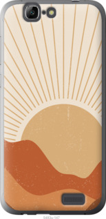

Чехол Горы и солнце для Huawei Ascend G7 1435498