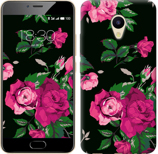 

Чехол Розы на черном фоне для Meizu M5 547039