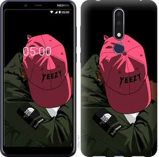 

Чохол logo de yeezy на Nokia 3.1 Plus 688226