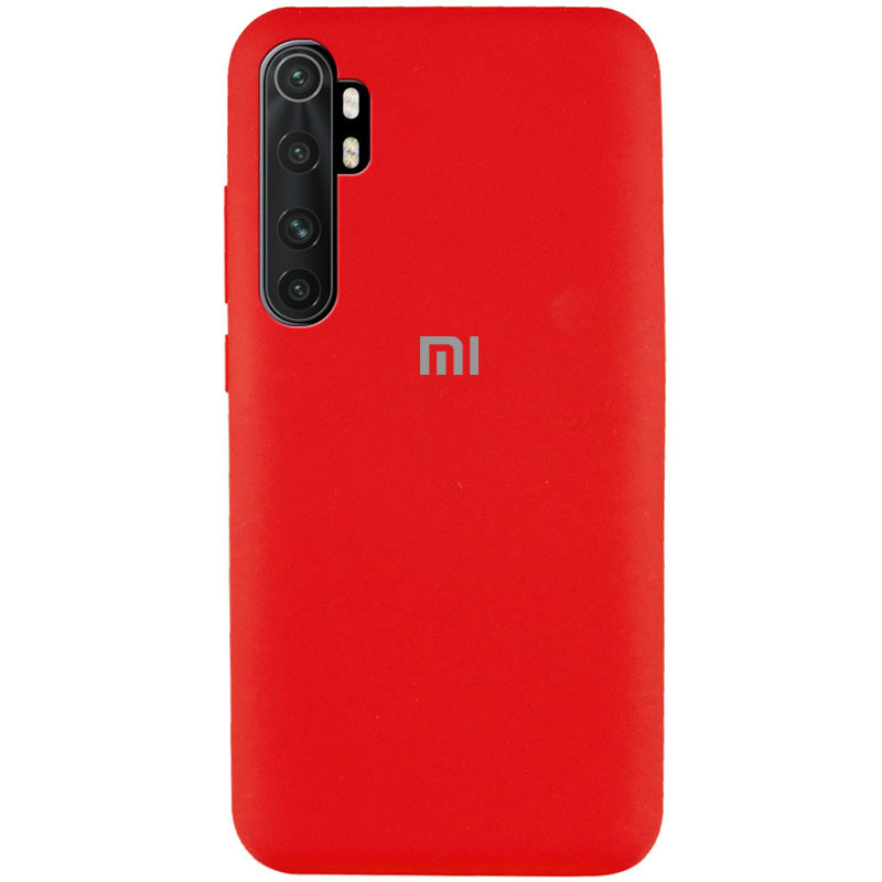 

Чохол Silicone Cover Full Protective (AA) на Xiaomi Mi Note 10 Lite (Червоний / Red) 909789