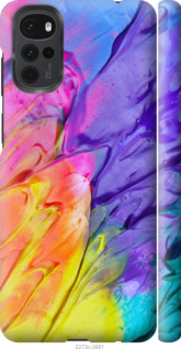 

Чехол Разноцветные краски для Motorola G22 1576545