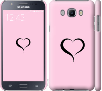 

Чехол Сердце 1 для Samsung Galaxy J7 (2016) J710F 899362