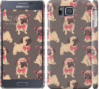 

Чехол мопсики 2 для Samsung Galaxy Alpha G850F 731250