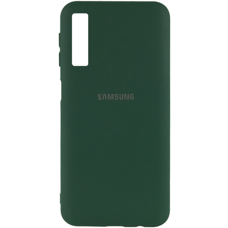

Чохол Silicone Cover My Color Full Protective (A) на Samsung Galaxy A7 (2018) A750 (Зелений / Dark green) 914301
