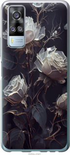 Чехол Розы 2 для Vivo Y51 2020