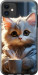 Чохол White cat на iPhone 11