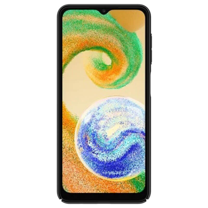 Фото Карбоновая накладка Nillkin Camshield (шторка на камеру) для Samsung Galaxy A04s (Черный / Black) на vchehle.ua