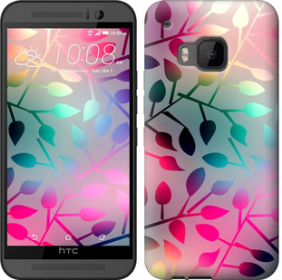 

Чехол Листья для HTC One M9 626171