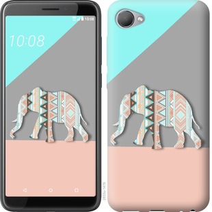 

Чохол Візерунчастий слон на HTC Desire 12 672378