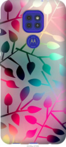 Чехол Листья для Motorola G9 Play