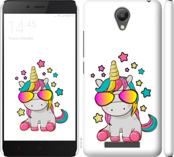 

Чехол Единорог в очках для Xiaomi Redmi Note 2 Prime 911792