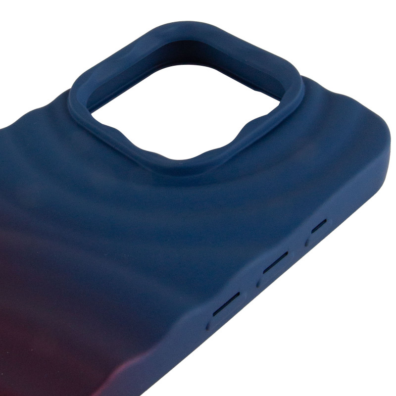 Чохол TPU ColorWave на Apple iPhone 16 Pro (6.3") (Navy Blue / Plum) в магазині vchehle.ua