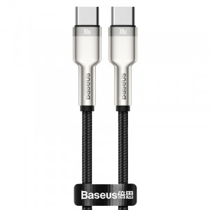 Дата кабель Baseus Cafule Series Метал Type-C to Type-C 100W (2m) (CATJK-D)
