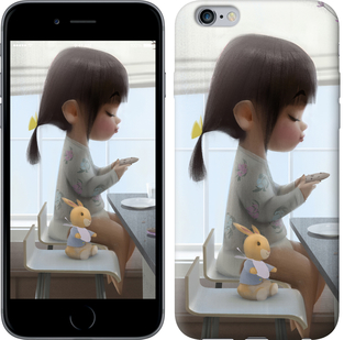 

Чехол Милая девочка с зайчиком для iPhone 6 plus (5.5'') 636366