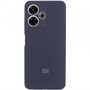 Чехол Silicone Cover Lakshmi Full Camera (AAA) with Logo для Xiaomi Poco M6 4G