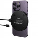 Купити БЗП Hoco CW62 Peak with digital display and cable 15W (Black) на vchehle.ua