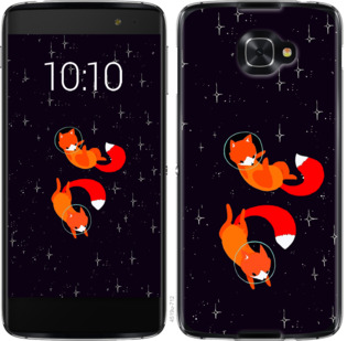 

Чохол Лисички в космосі на Alcatel idol 4s 870609