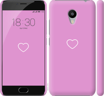 

Чехол Сердце 2 для Meizu M3 912350