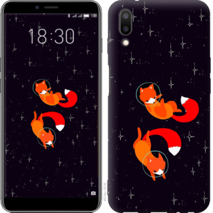 

Чехол Лисички в космосе для Meizu E3 870272
