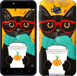 

Чохол Осінній кіт на Asus ZENFONE 4 SELFIE / ZD553KL 639895