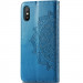 Фото Шкіряний чохол-книжка Art Case з візитницею на Xiaomi Redmi 9A (Синій) на vchehle.ua