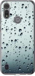 

Чохол Скло в краплях на Motorola E6s 1591874