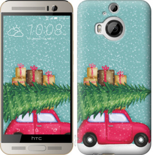 

Чехол Машина с подарками для HTC One M9 Plus 867393