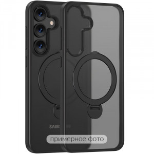 TPU+PC чохол Magnetic Safe Colorful HQ Ring на Samsung Galaxy S25 Edge