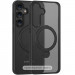 TPU+PC чохол Magnetic Safe Colorful HQ Ring на Samsung Galaxy S25 Edge (Black)