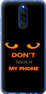 Чехол Don't touch the phone для Xiaomi Redmi 8