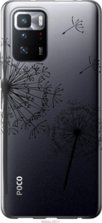 Чехол Одуванчики для Xiaomi Poco X3 GT