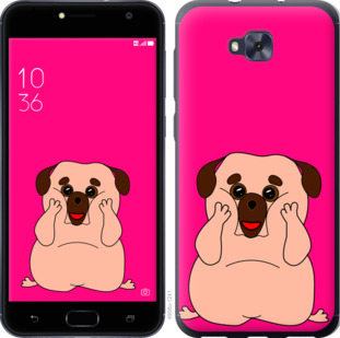 

Чохол Веселий мопс на Asus ZENFONE 4 SELFIE / ZD553KL 928704