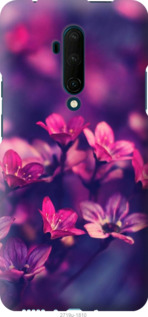 Чехол Пурпурные цветы для OnePlus 7T Pro
