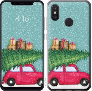 

Чехол Машина с подарками для Xiaomi Mi8 867656