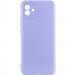 Чохол Silicone Cover Lakshmi Full Camera (A) на Samsung Galaxy A04 (Бузковий / Dasheen)