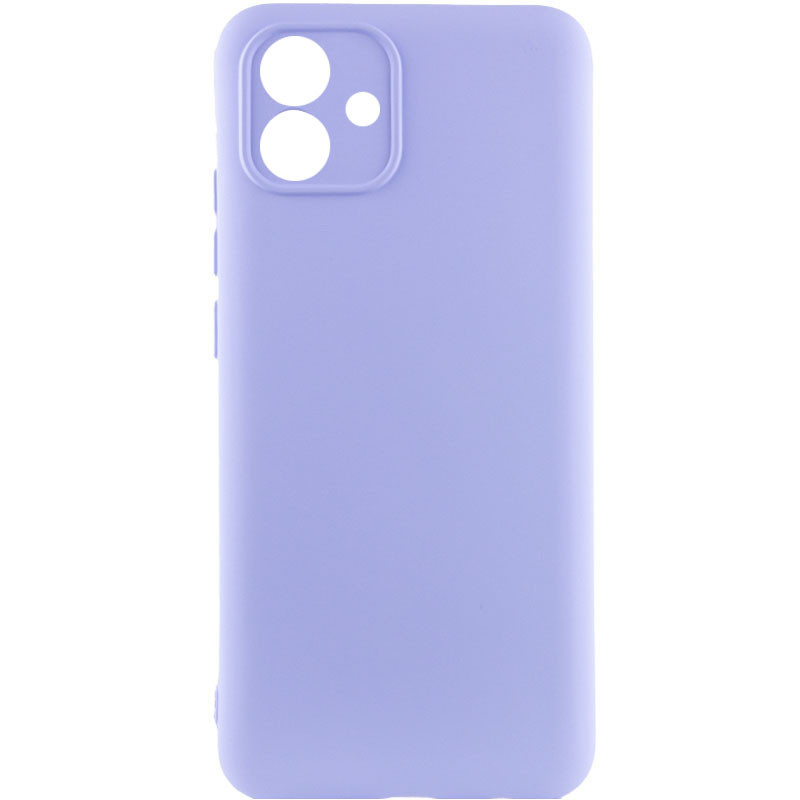 Чохол Silicone Cover Lakshmi Full Camera (A) на Samsung Galaxy A04e (Бузковий / Dasheen)