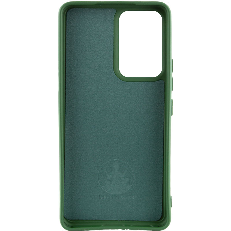 Фото Чохол Silicone Cover Lakshmi (AA) на Realme C61 4G / C63 4G (Зелений / Dark green) на vchehle.ua