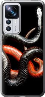 

Чохол Червоно-чорна змія на чорному тлі на Xiaomi 12T Pro 1685092