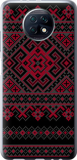 

Чехол Вышиванка 52 для Xiaomi Redmi Note 9T 1622327