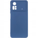 Чохол Silicone Cover Lakshmi Full Camera (A) на Xiaomi Poco X4 Pro 5G (Синій / Navy Blue)