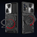 Купити Удароміцний чохол Bracket case with Magnetic на Samsung Galaxy A52 4G / A52 5G / A52s (Black) на vchehle.ua