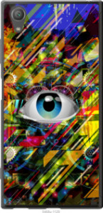 Чехол Абстрактный глаз для Sony Xperia XA1 Plus