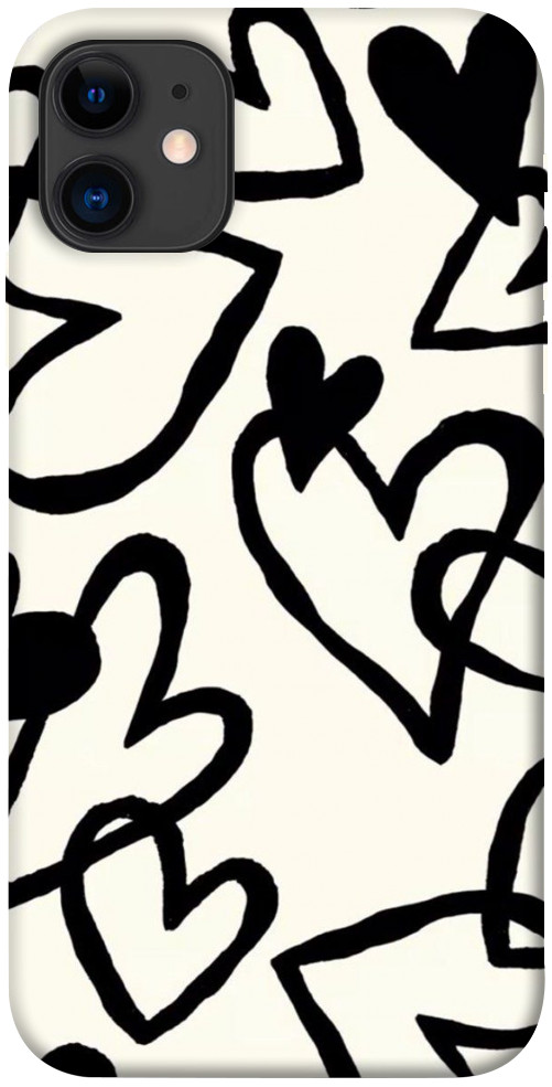 

Чехол Black heart для iPhone 11 1098259
