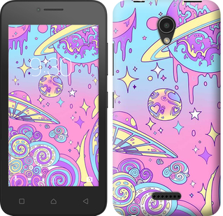 

Чехол Розовая галактика для Lenovo A Plus / A1010 633358